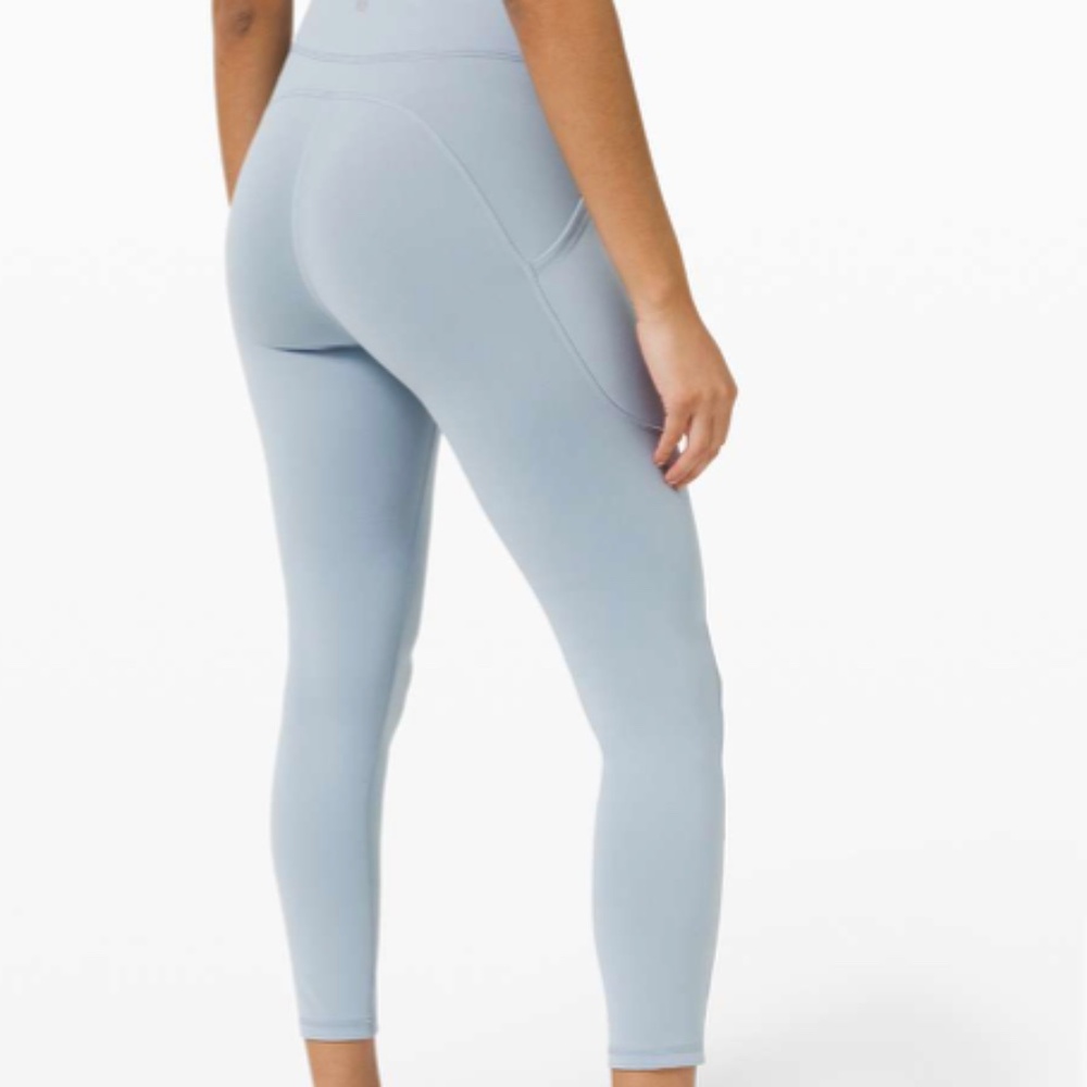Lululemon Invigorate High-Rise Tight 25" Chambray Size 10